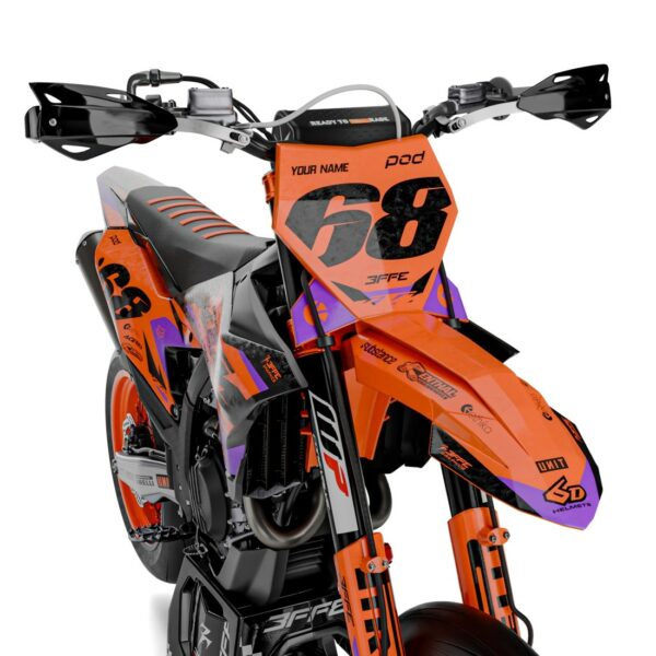 3FGRAPHICS-OFF ROAD-KTM-EDGEFLOW-ORANGE-PURPLE-FRONT2